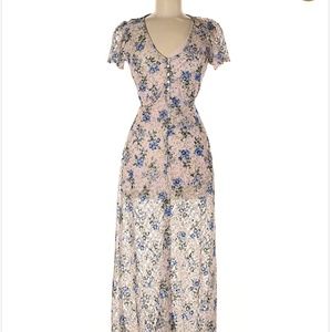 Long Floral Casual Dress